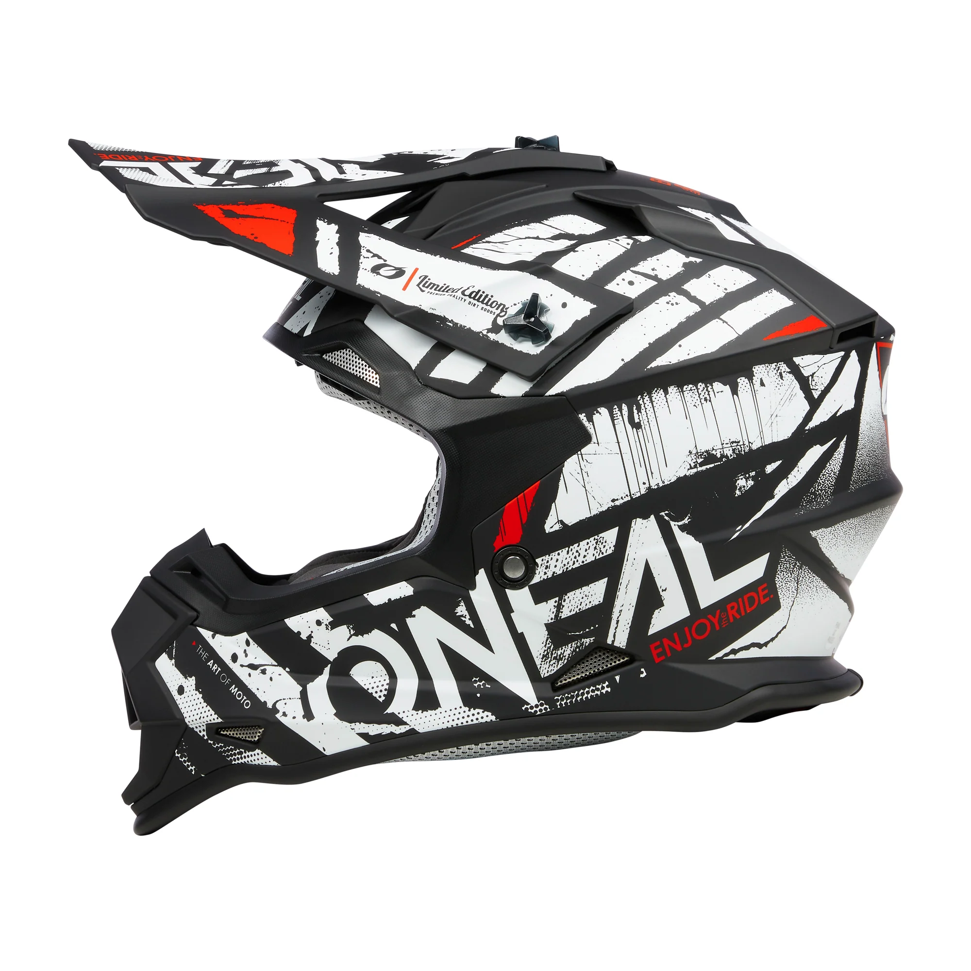 2 SRS Glitch Helmet Black/White - Image 3