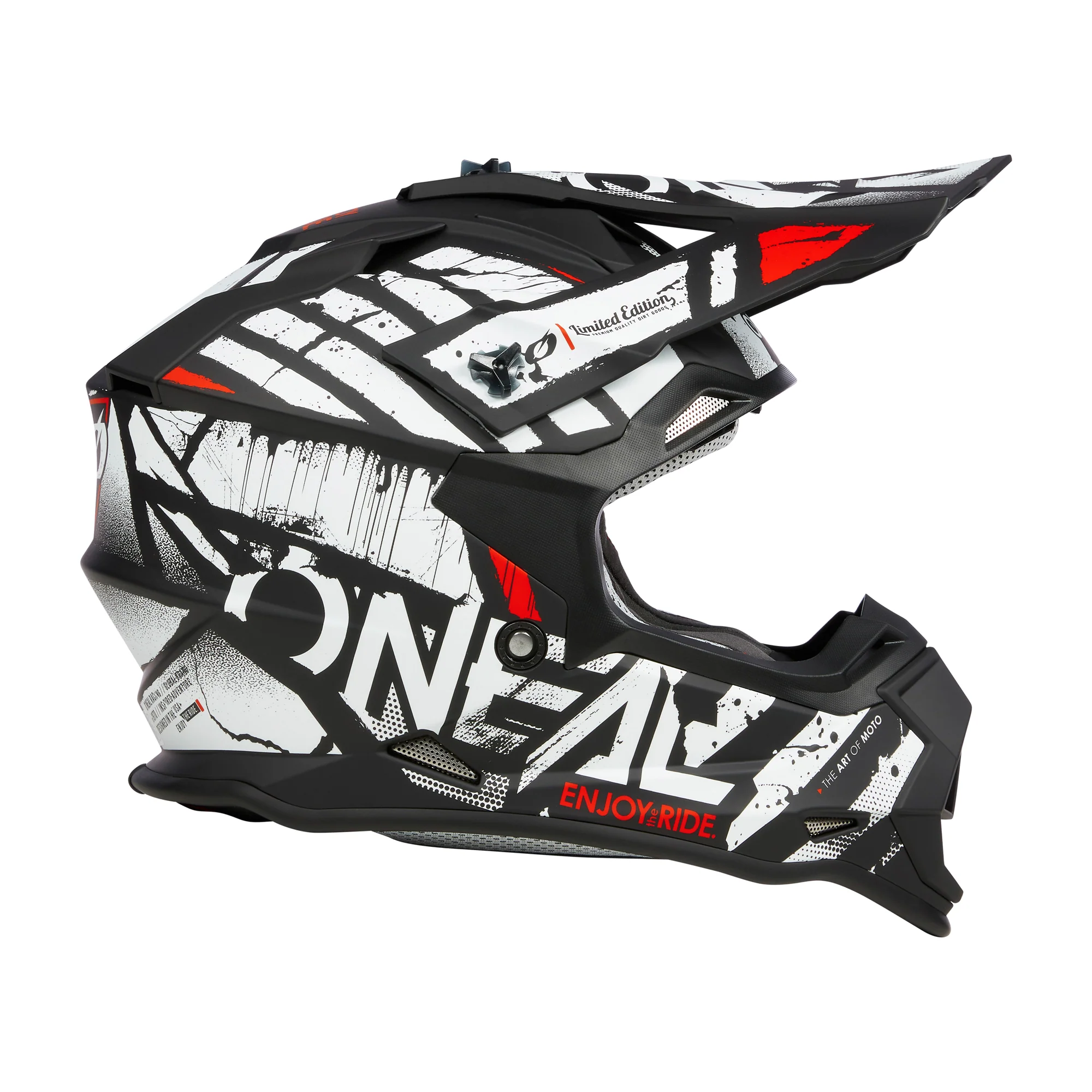 2 SRS Glitch Helmet Black/White - Image 4
