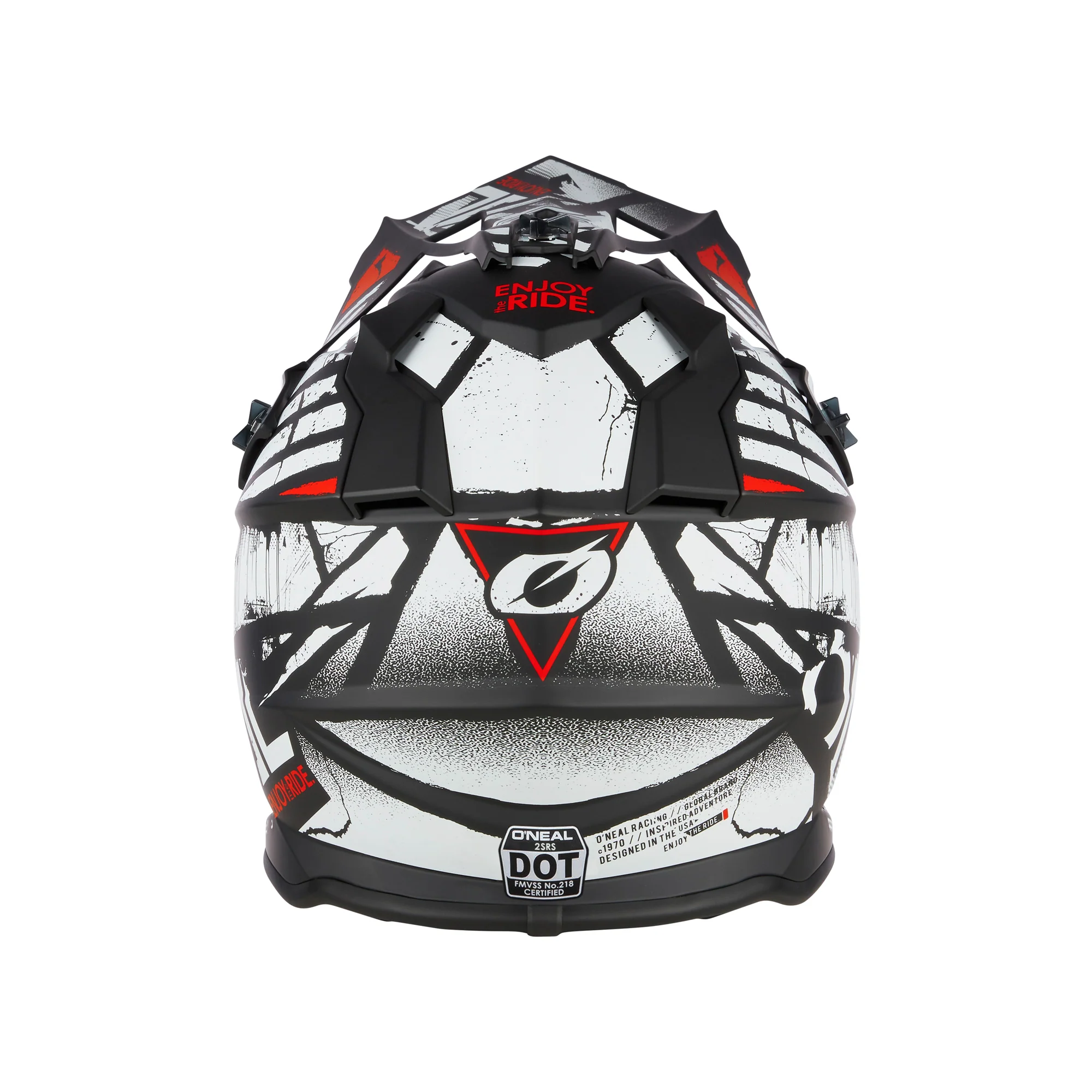 2 SRS Glitch Helmet Black/White - Image 5