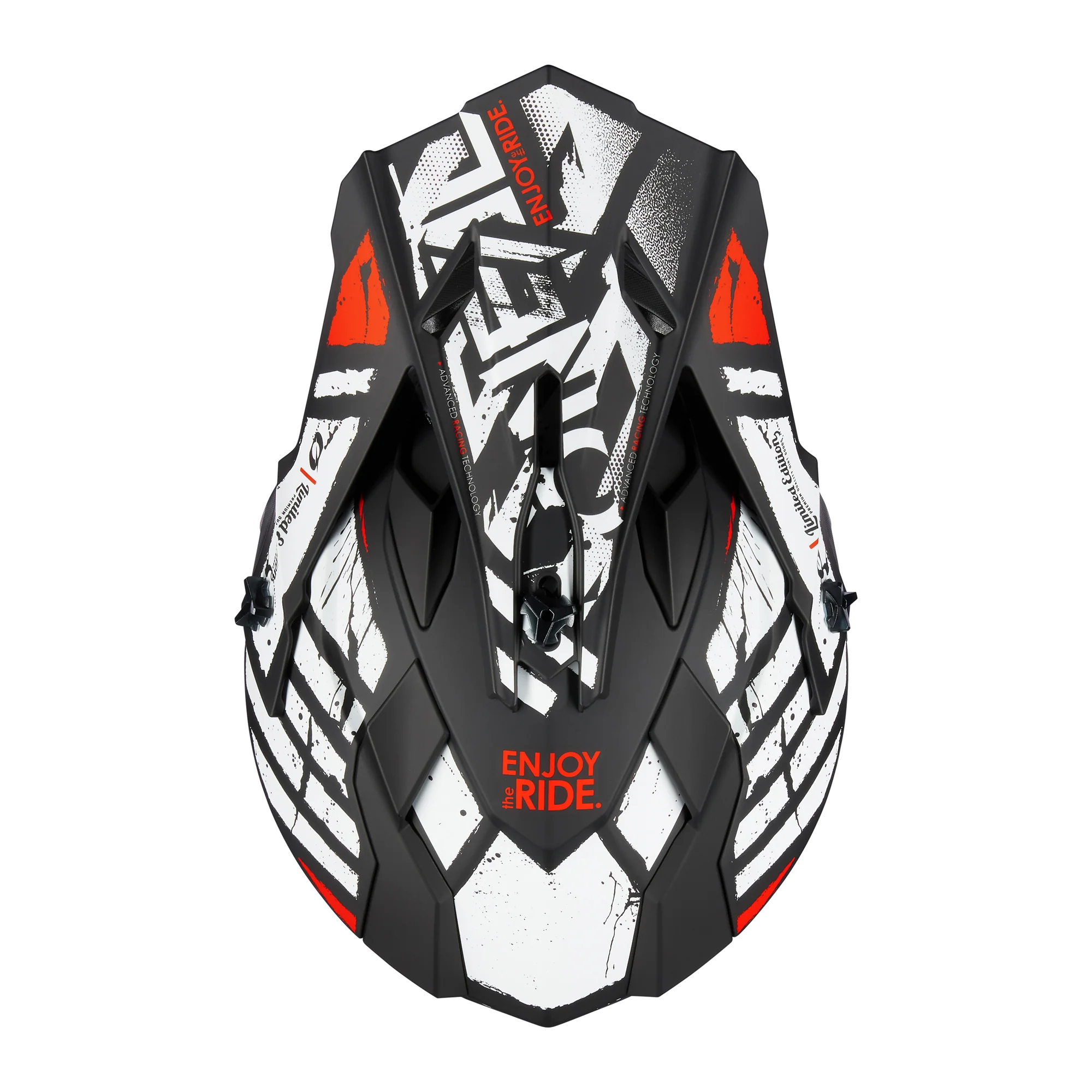 2 SRS Glitch Helmet Black/White - Image 6