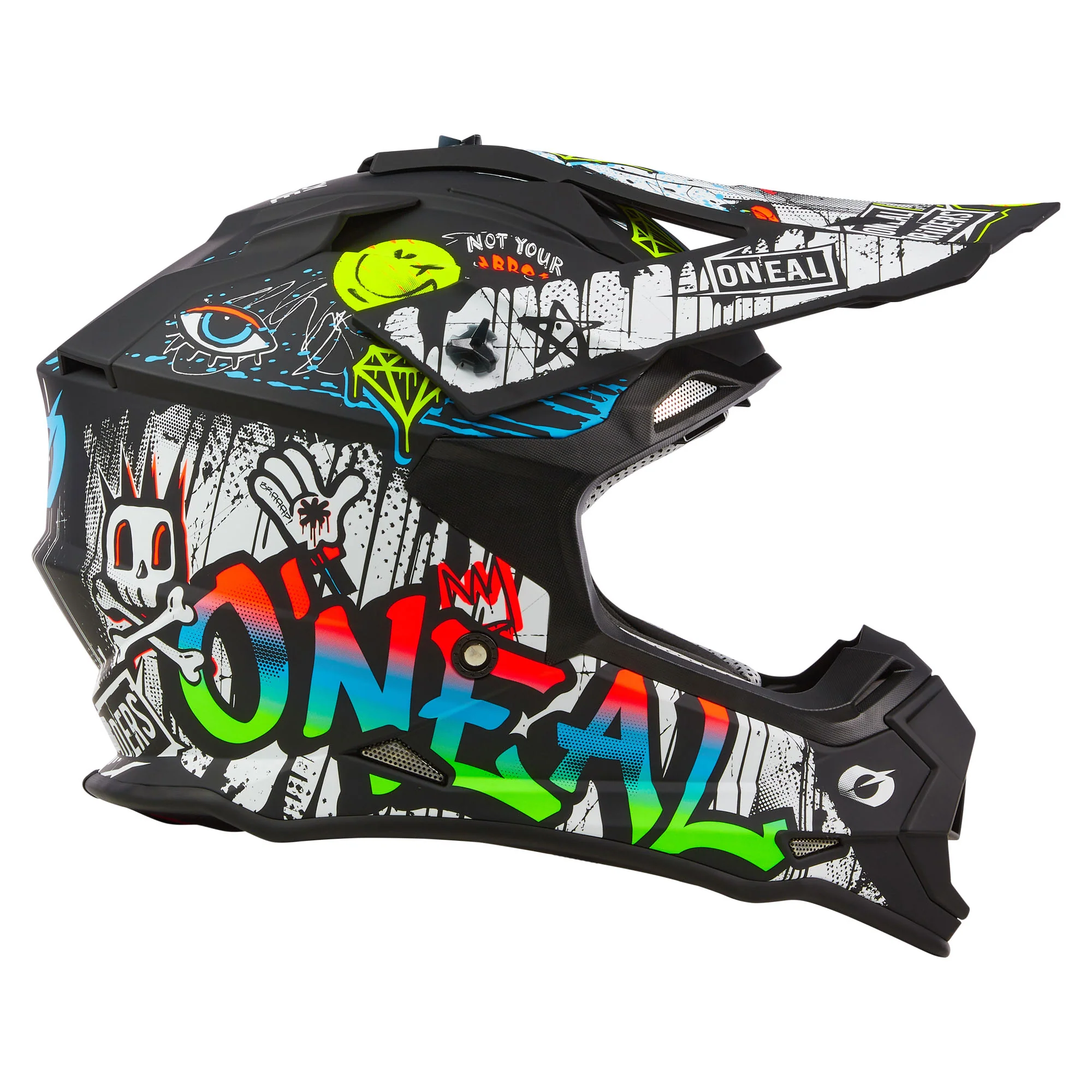 2 SRS Youth Rancid Helmet Multi - Image 3