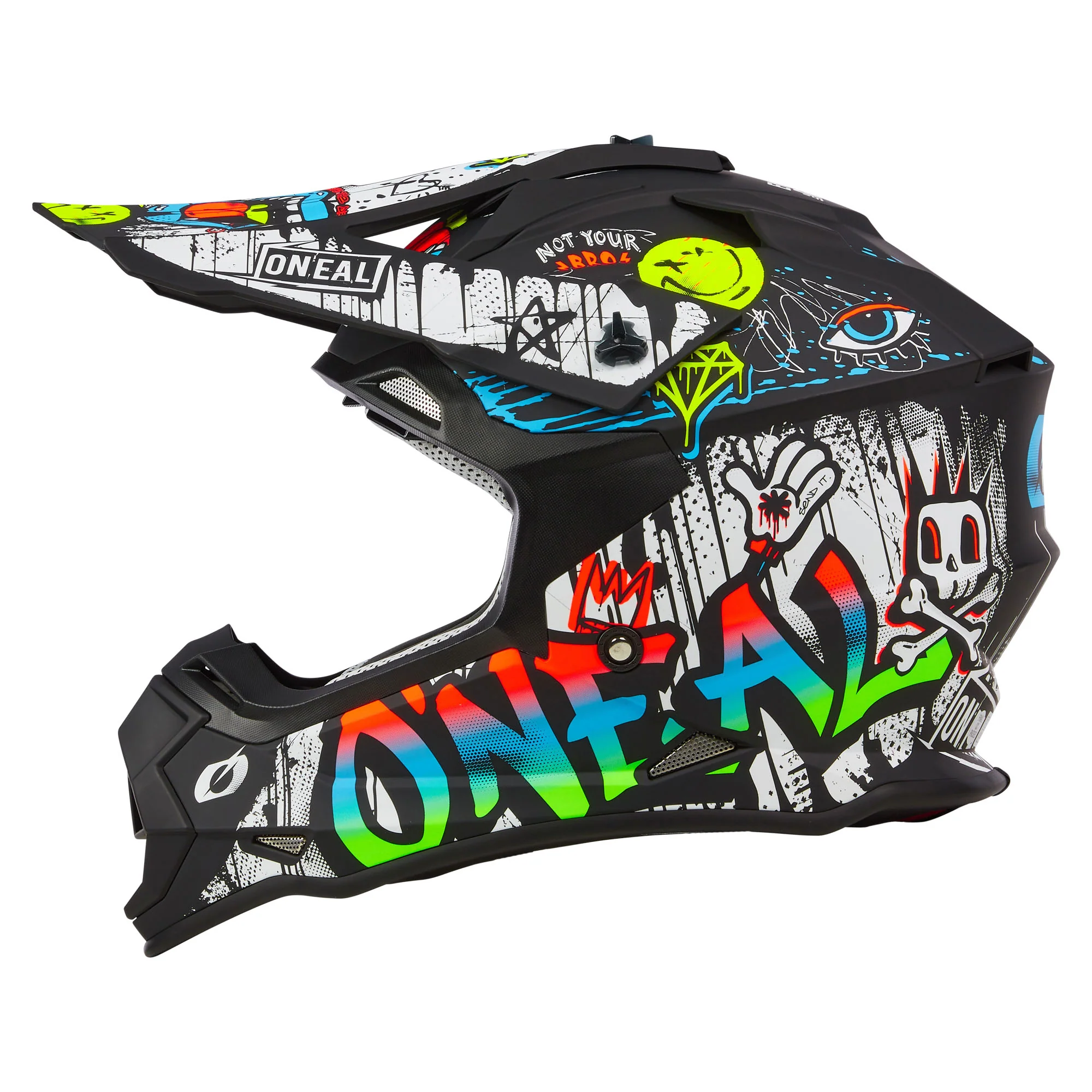 2 SRS Youth Rancid Helmet Multi - Image 4