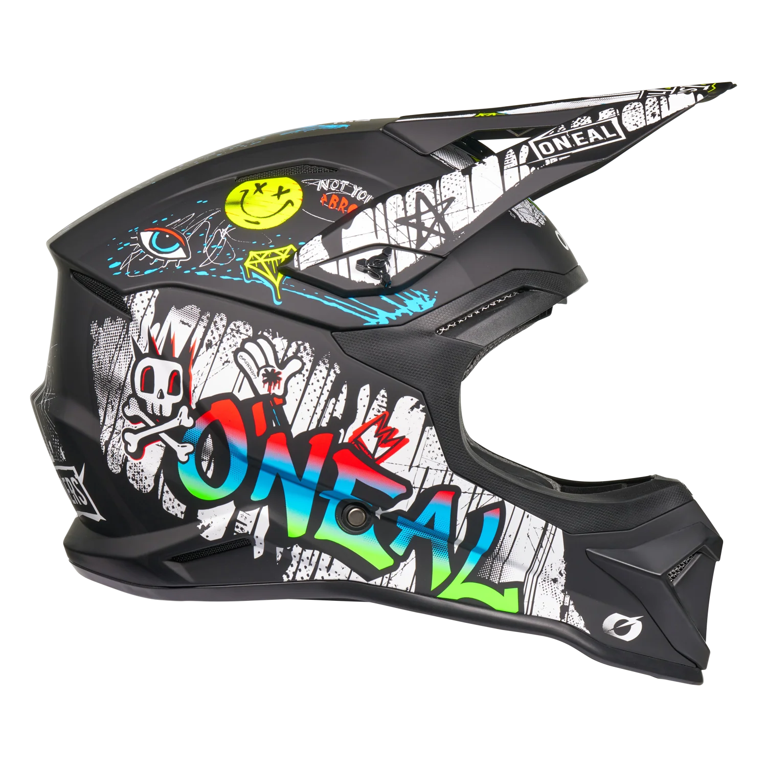 4 SRS Helmet Rancid Black/White - Image 3