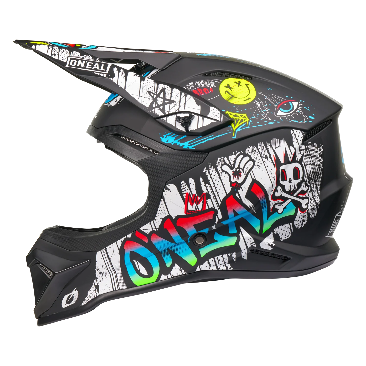 4 SRS Helmet Rancid Black/White - Image 4