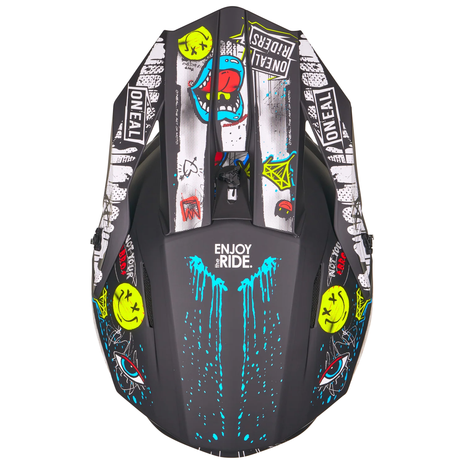 4 SRS Helmet Rancid Black/White - Image 6