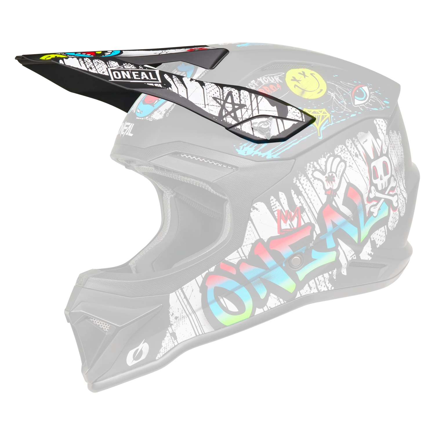 4 SRS Helmet Rancid Black/White - Image 7
