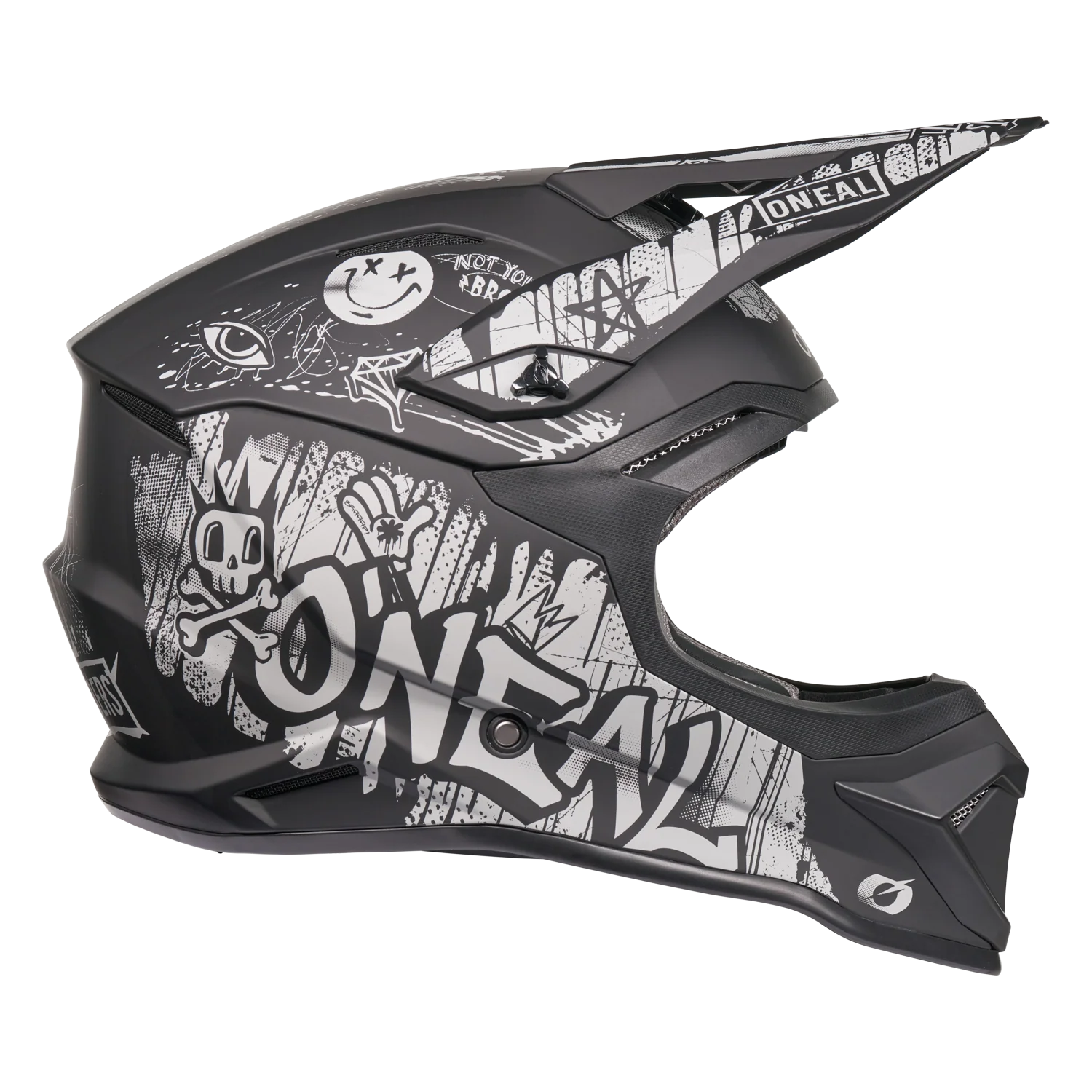 4 SRS Helmet Rancid Gray/Black - Image 3