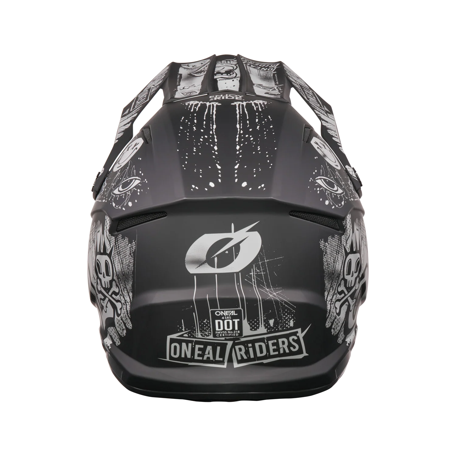 4 SRS Helmet Rancid Gray/Black - Image 6