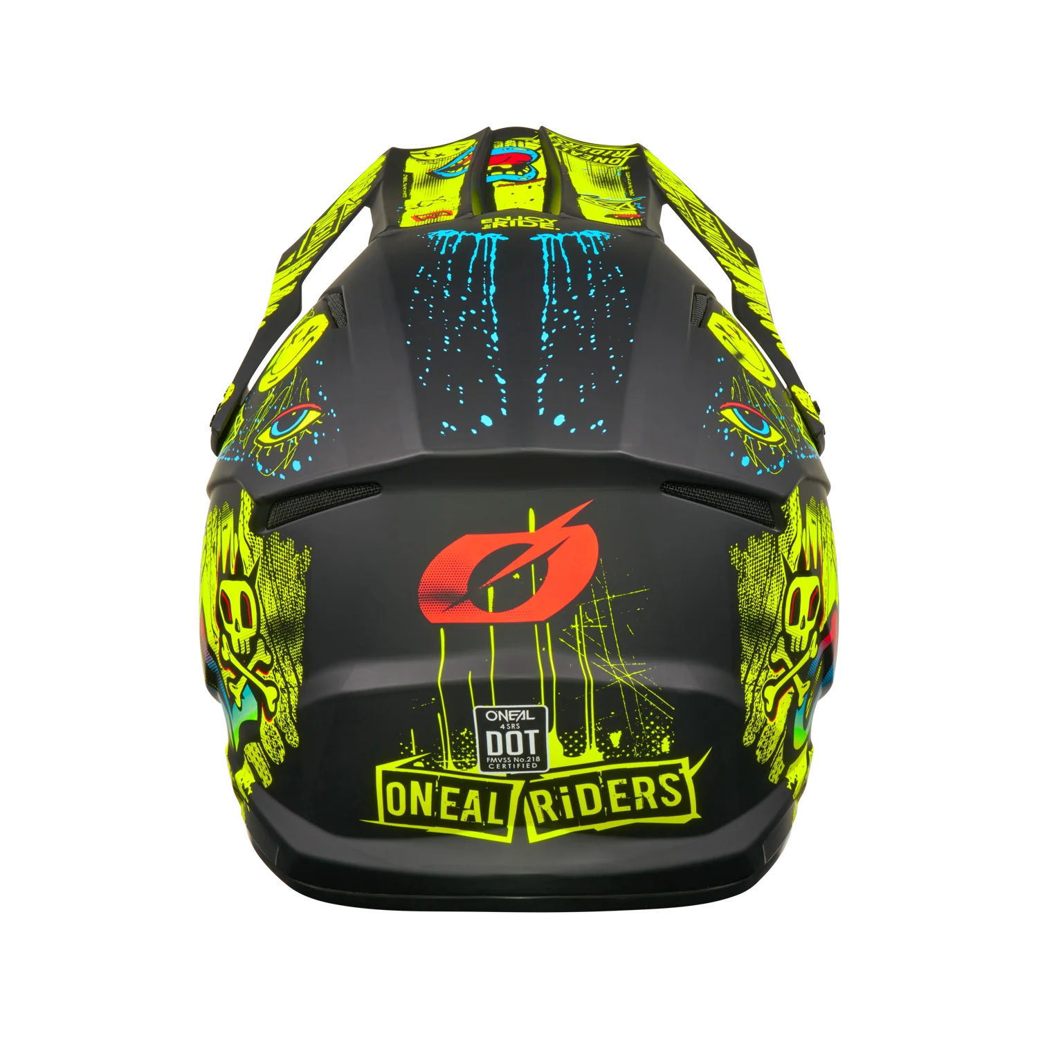 4 SRS Helmet Rancid Neon/Black - Image 5