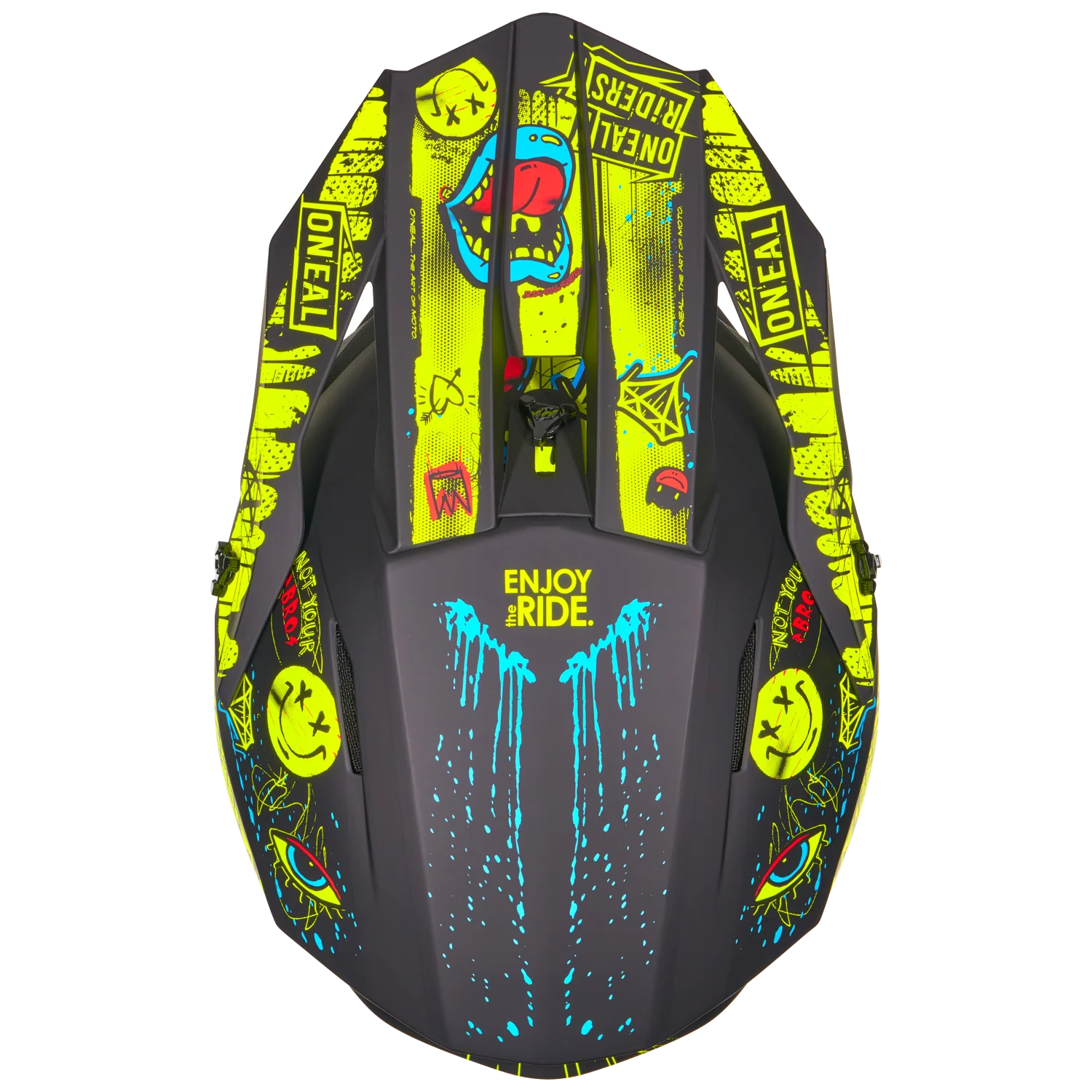 4 SRS Helmet Rancid Neon/Black - Image 6