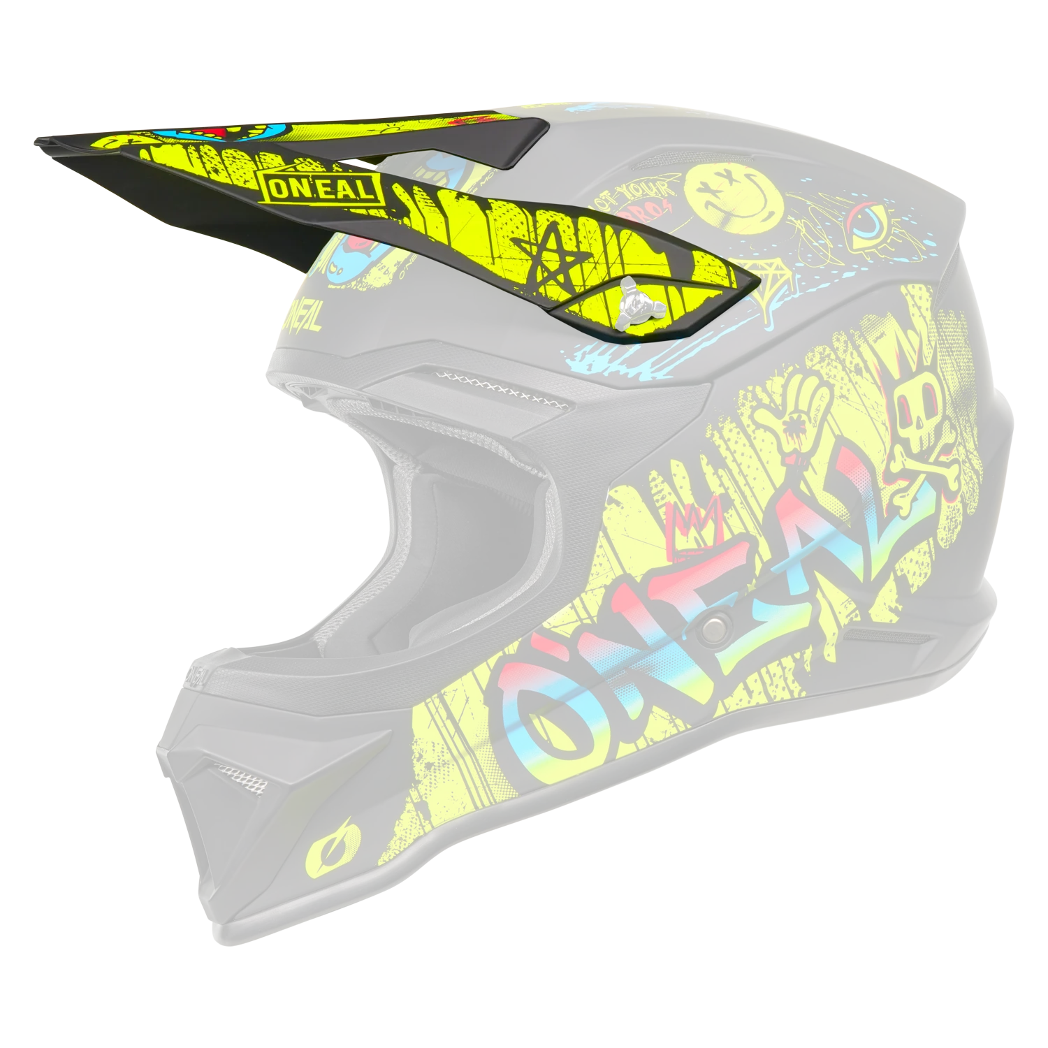 4 SRS Helmet Rancid Neon/Black - Image 7