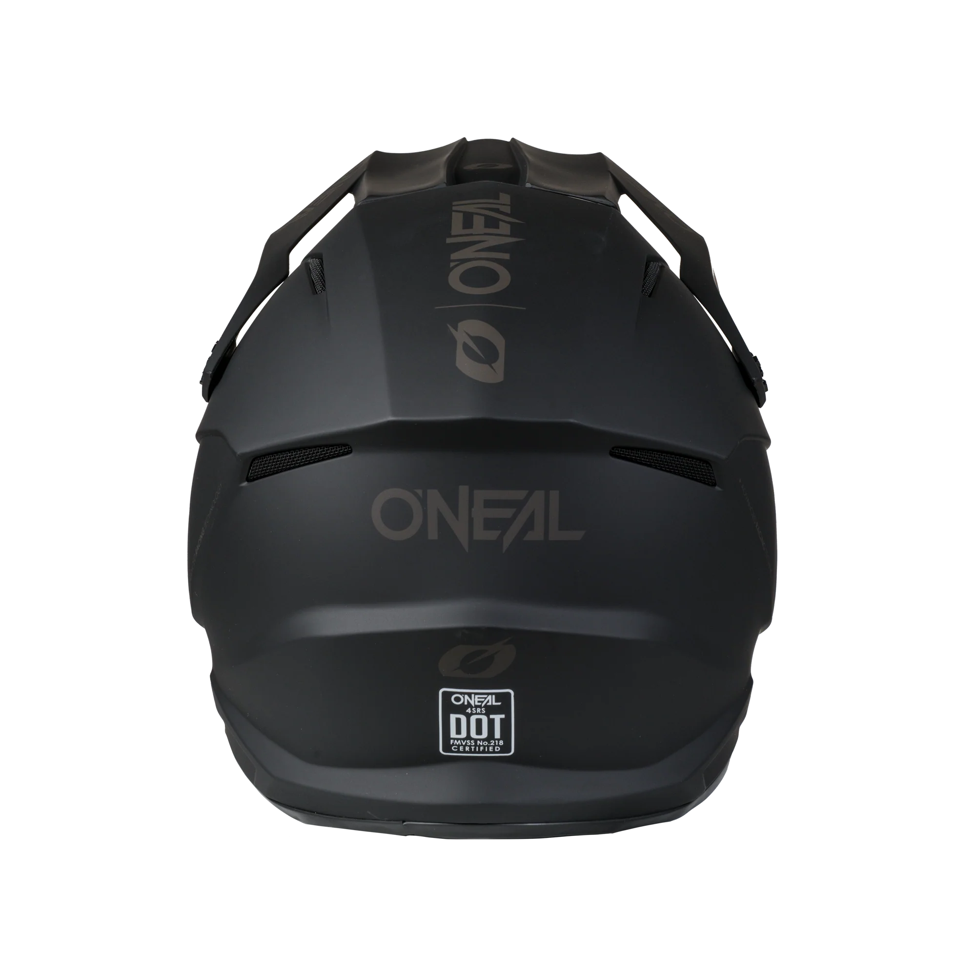 4 SRS Helmet Solid Black / Gray - Image 5