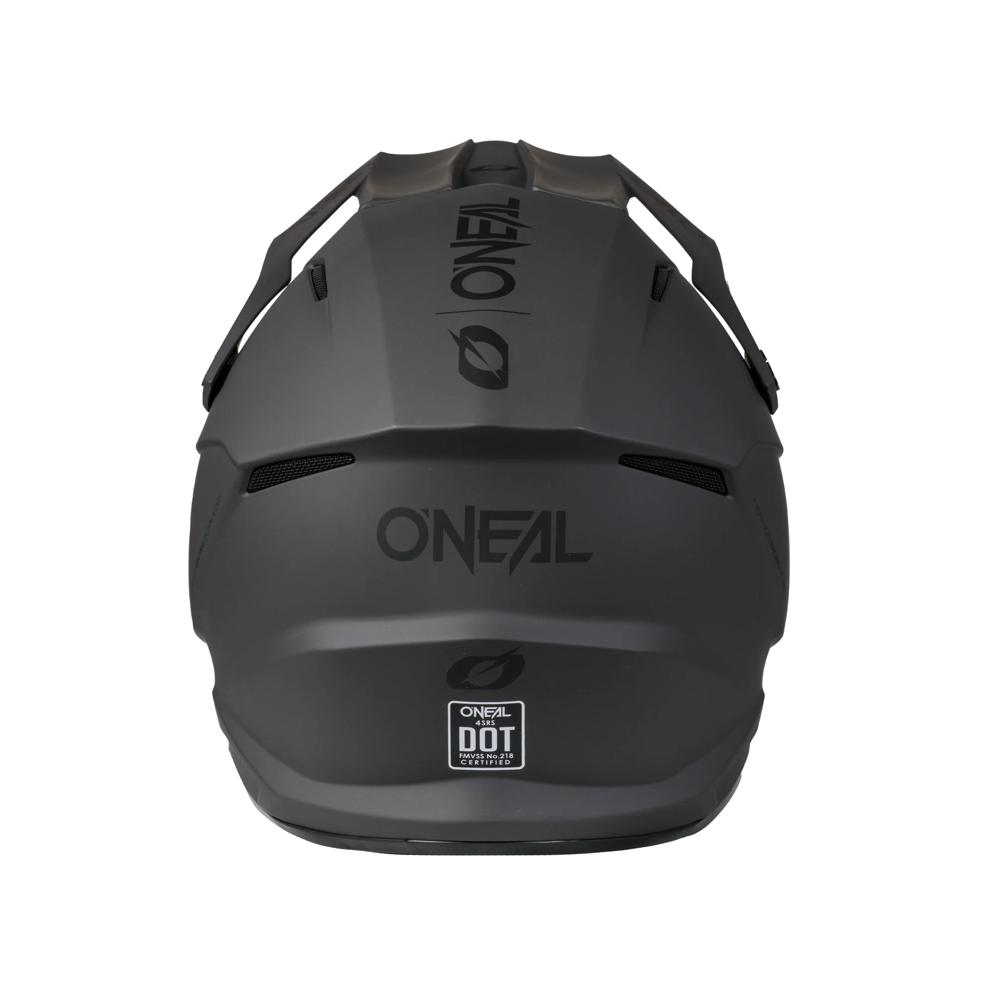 4 SRS Helmet Solid Gray / Black - Image 6