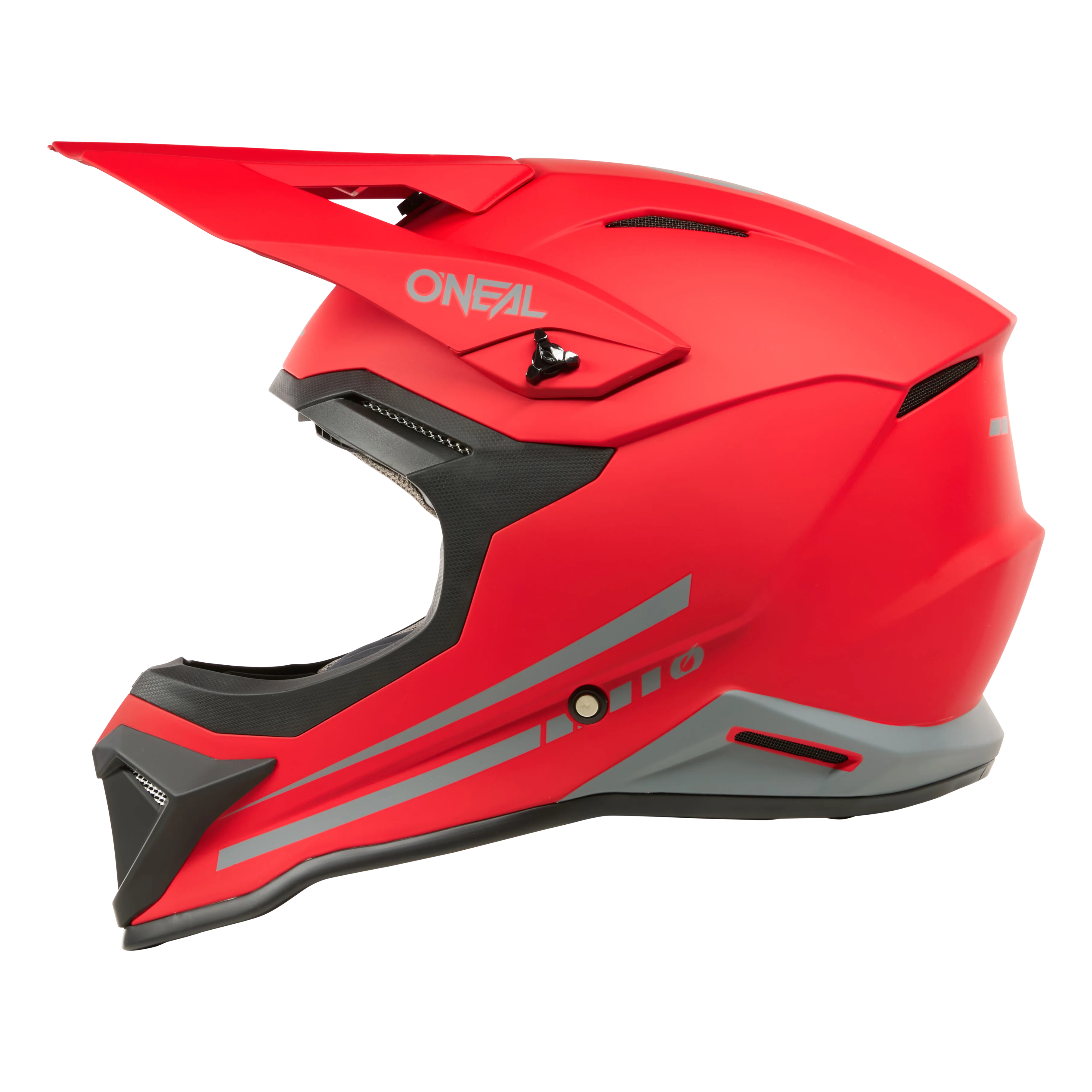 4 SRS Helmet Solid Red - Image 3