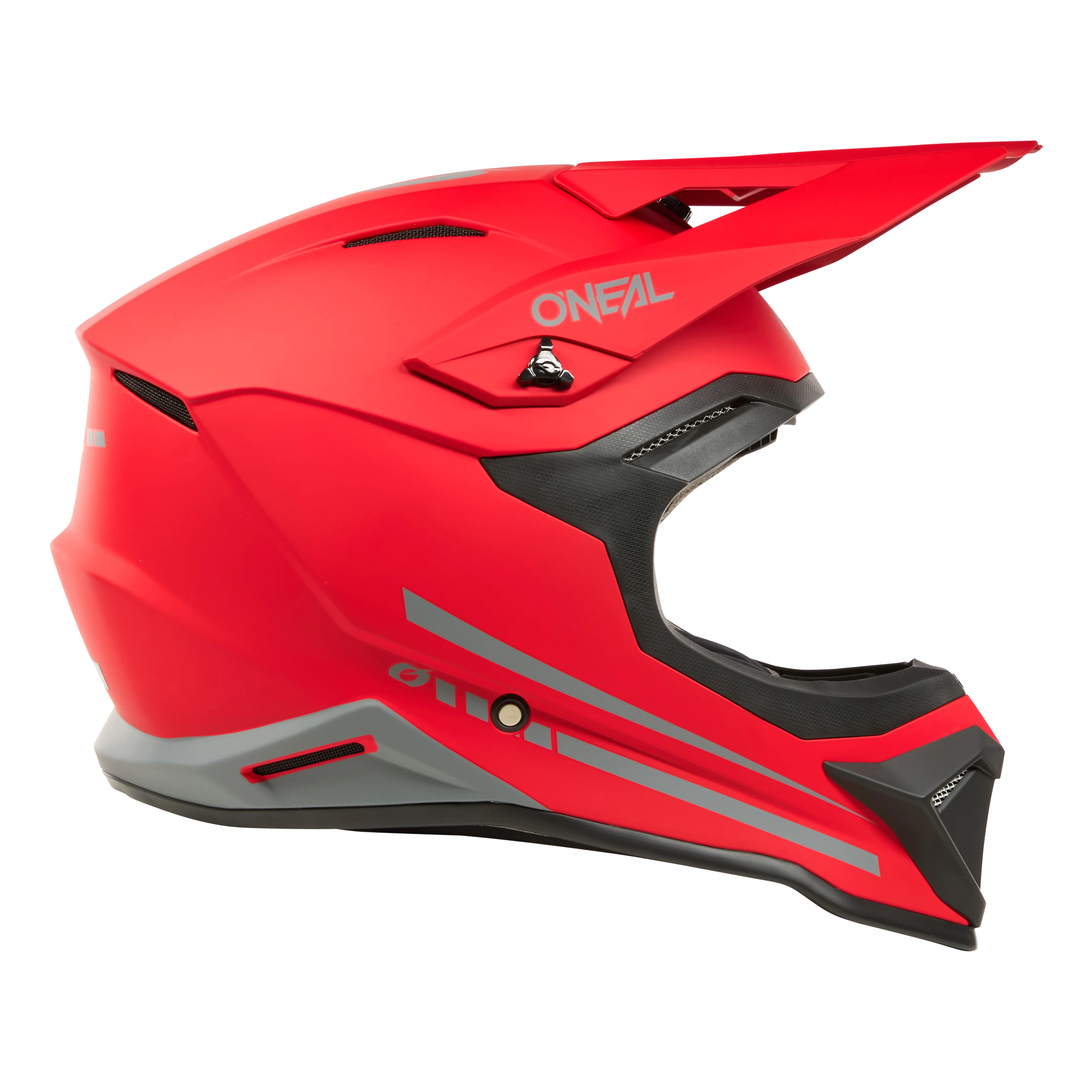 4 SRS Helmet Solid Red - Image 4