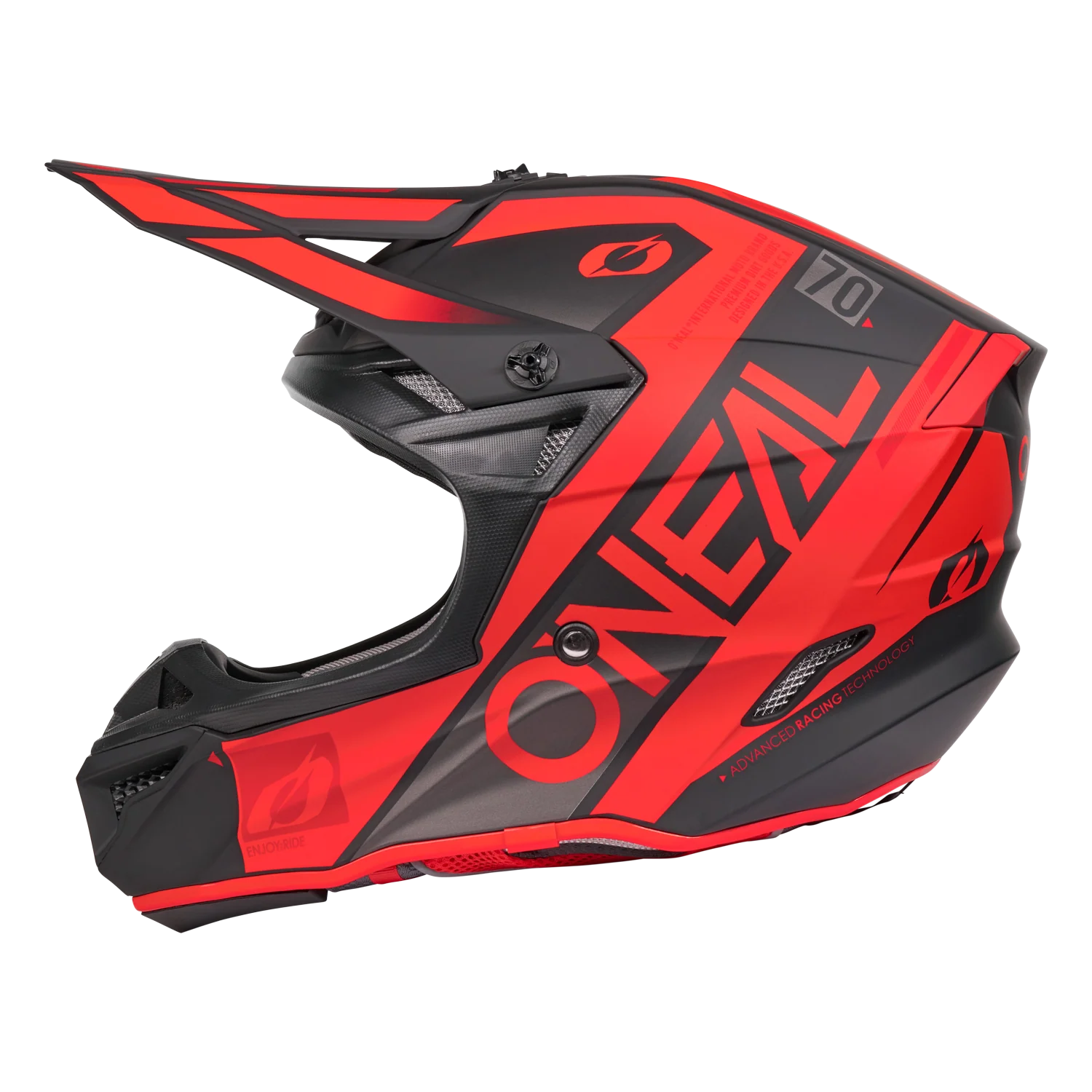 5 SRS Factor Helmet Red - Image 4