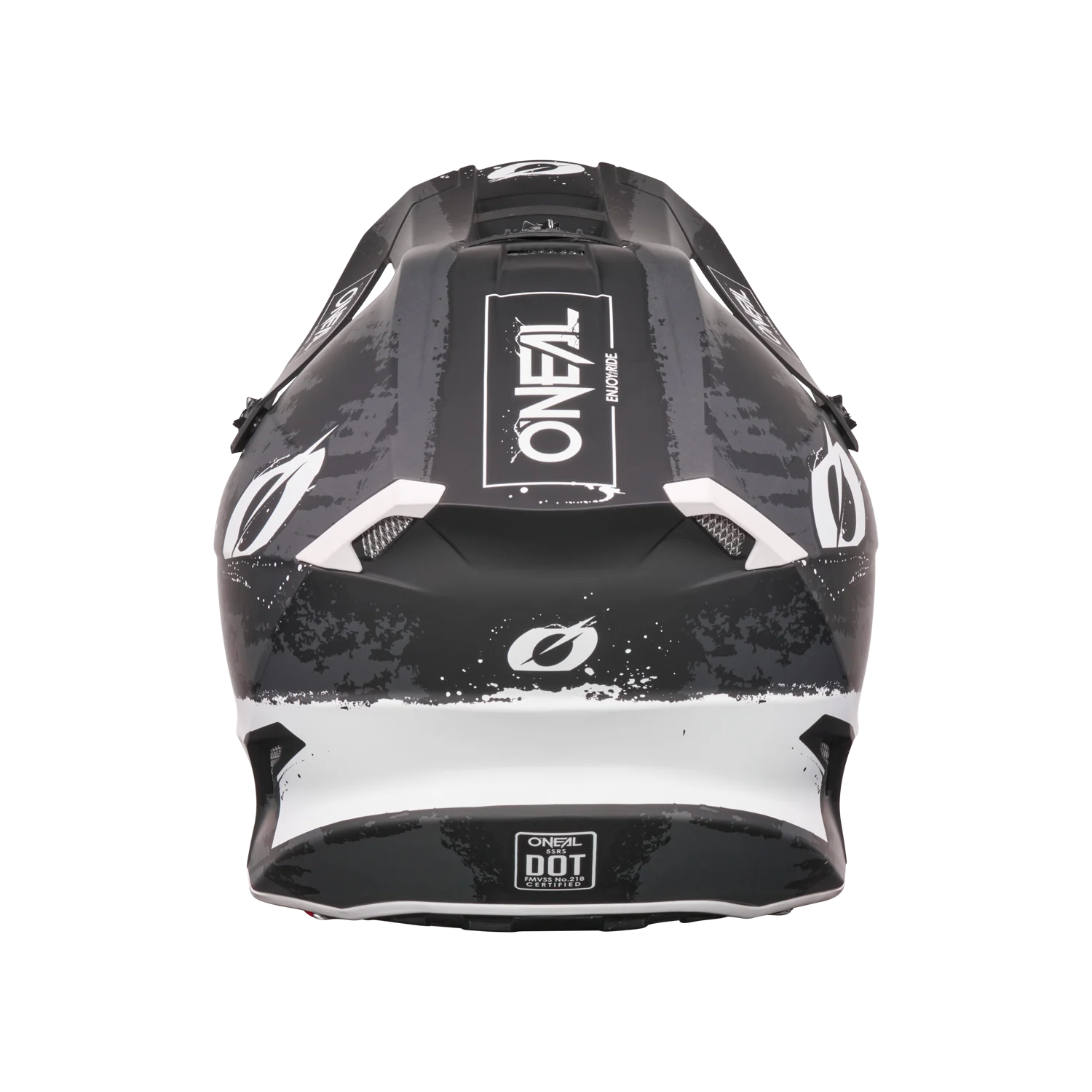 5 SRS Paint Helmet Black/White - Image 3
