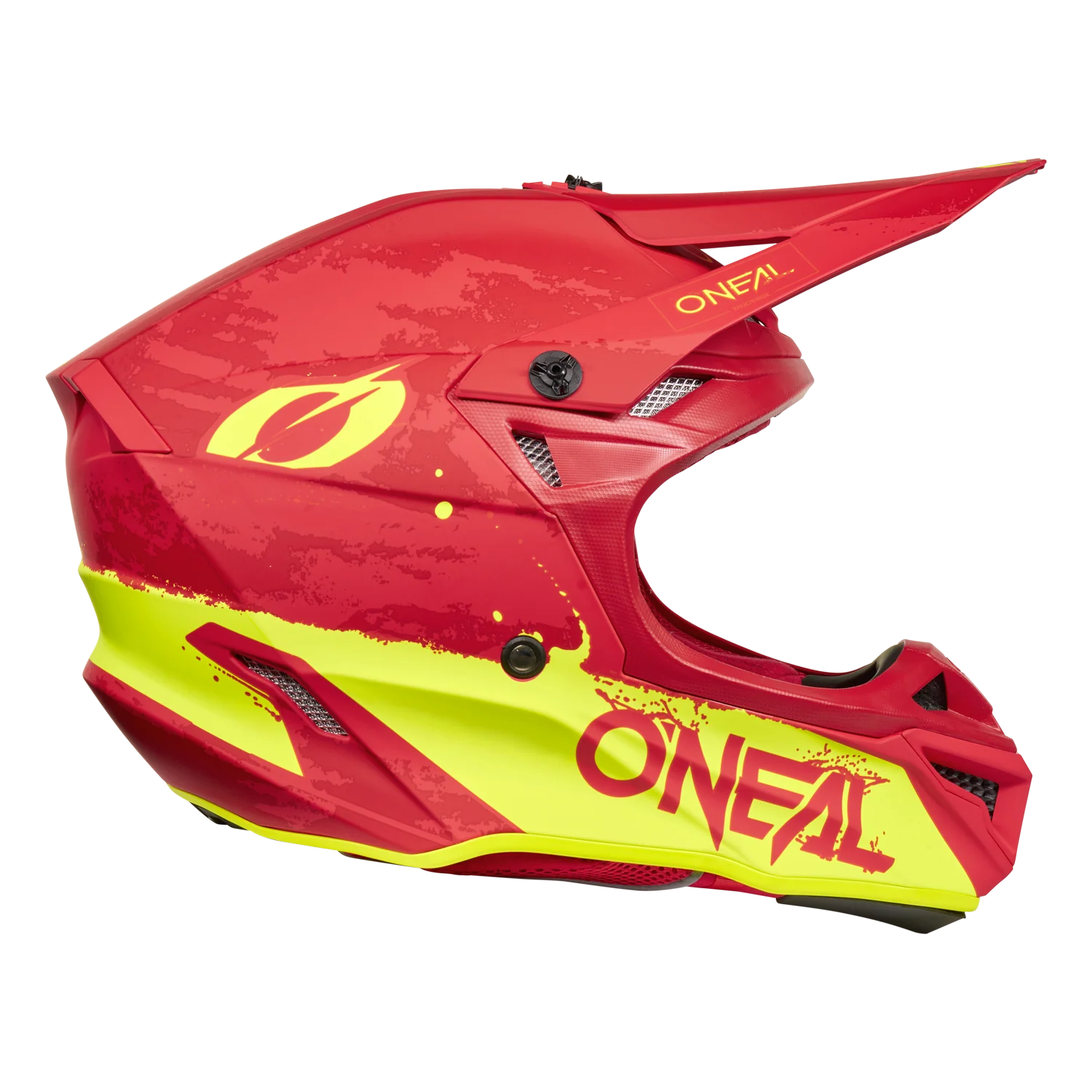 5 SRS Paint Helmet Red/Neon - Image 5