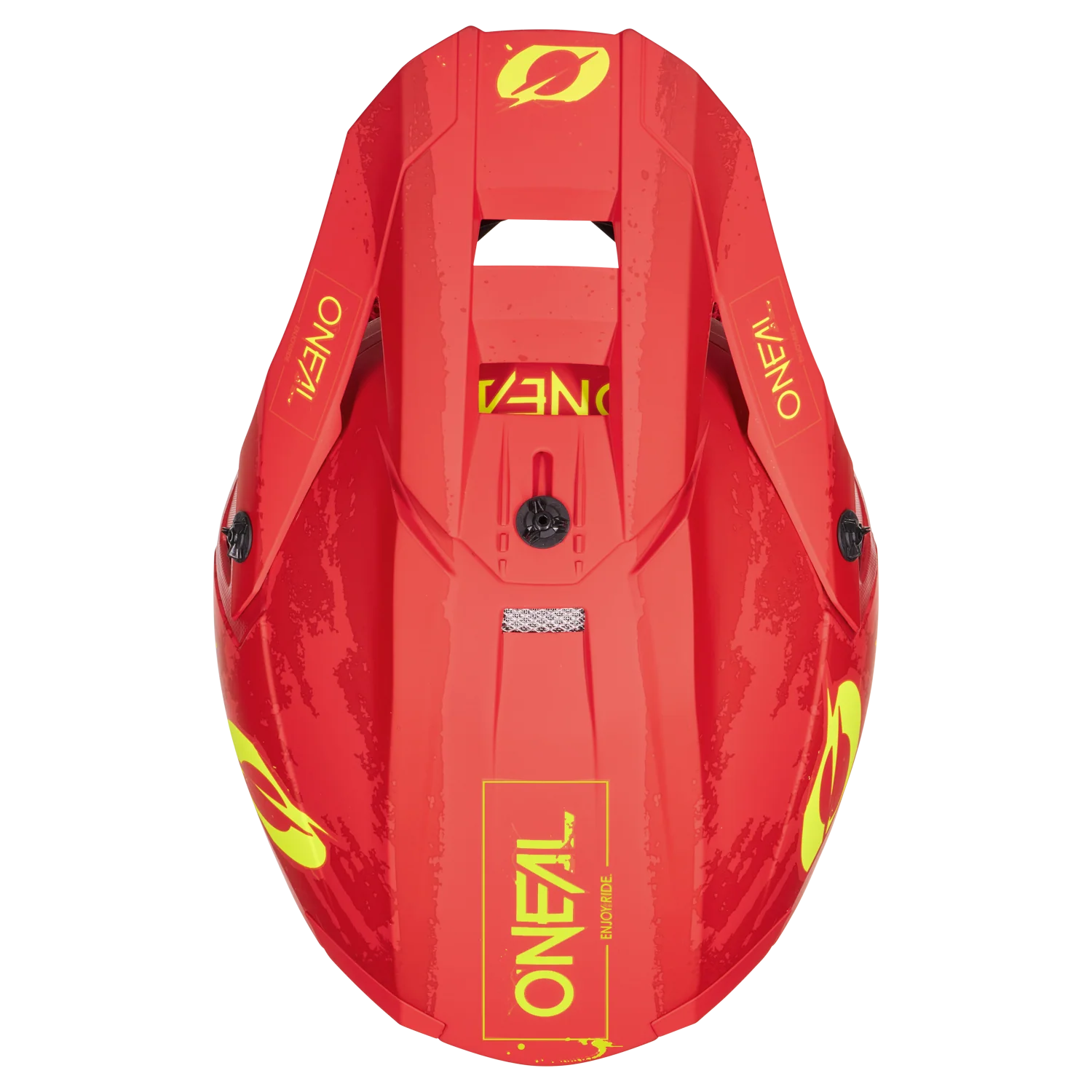 5 SRS Paint Helmet Red/Neon - Image 6