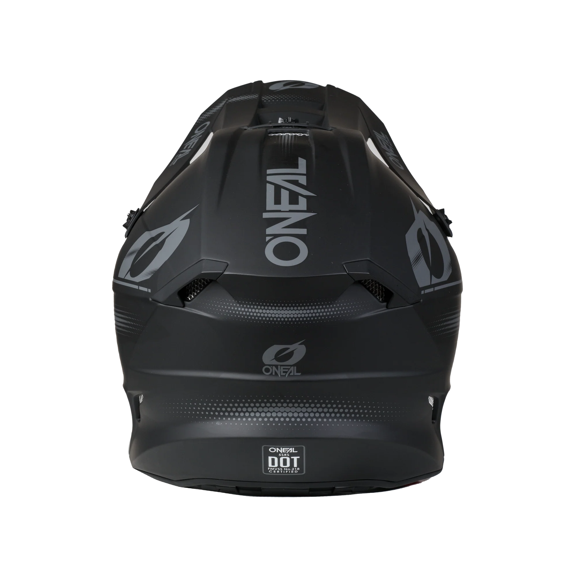 5 SRS YOUTH Blackout Helmet Black - Image 6