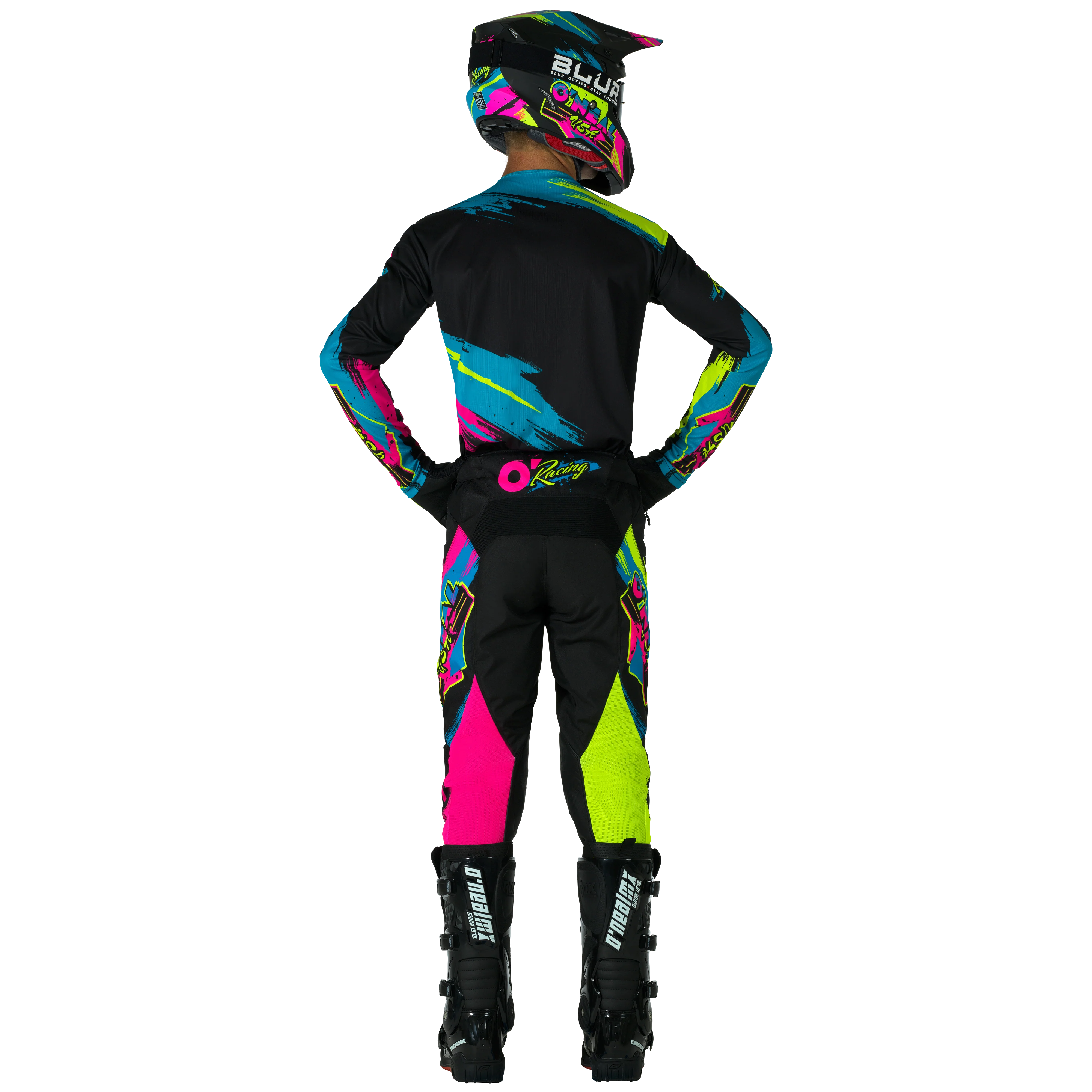 Mayhem Reseda Pants Black / Neon - Image 4