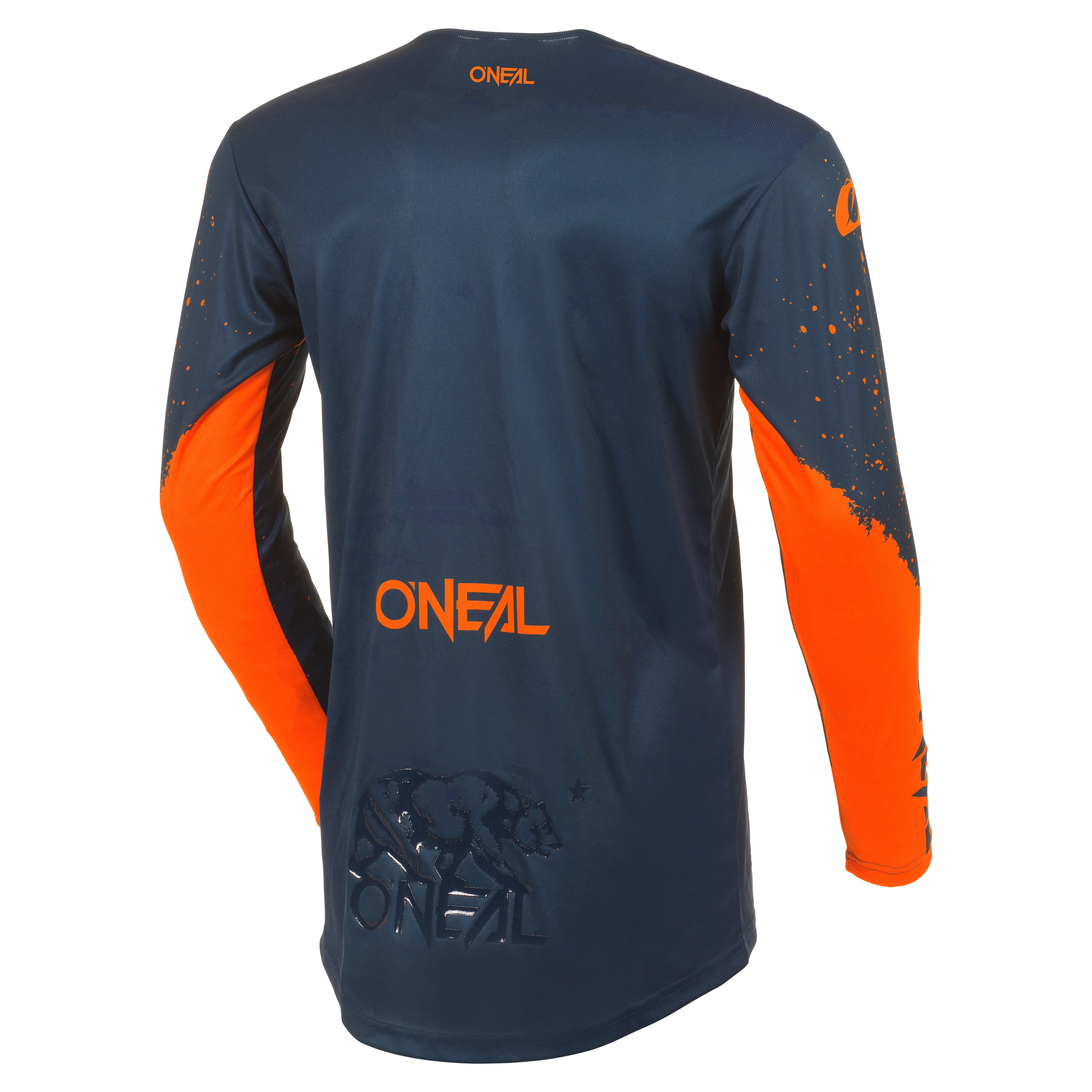 Mayhem Youth Paint Jersey Navy/Orange - Image 2