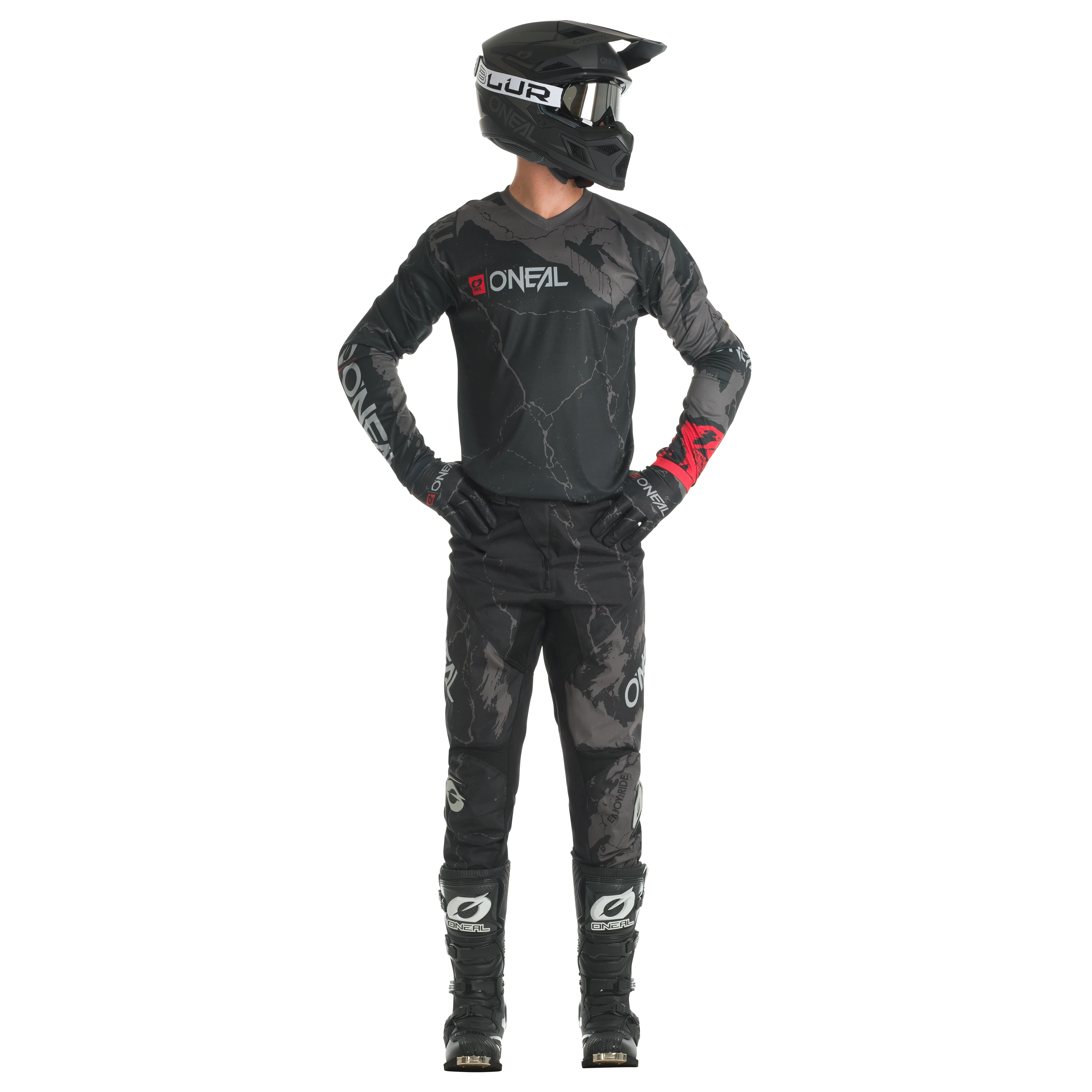 O'NEAL Element Acid Pants Black/Gray - Image 3