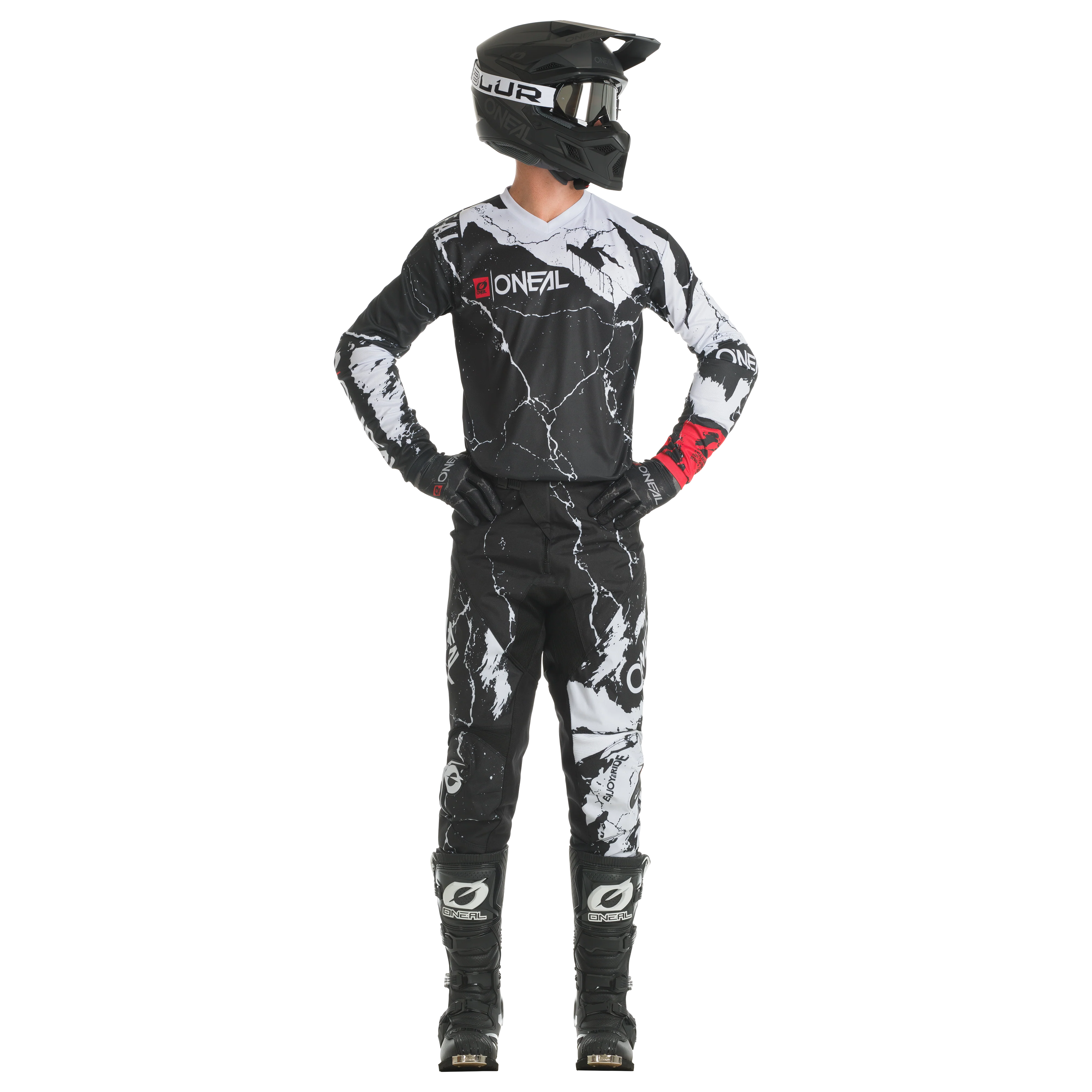 O'NEAL Element Acid Pants Black/White - Image 3