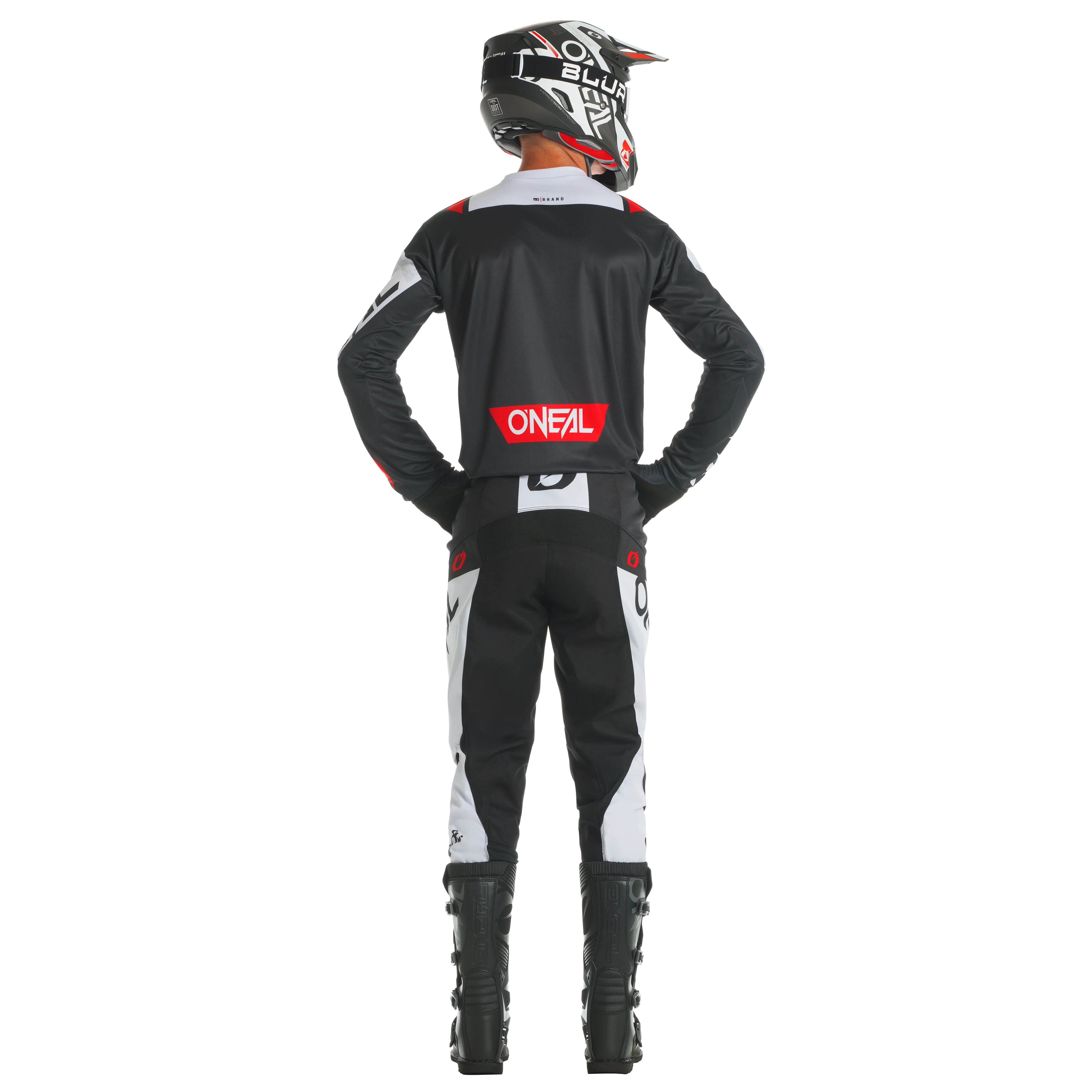 O'NEAL Element Factor Pants Black/White - Image 4