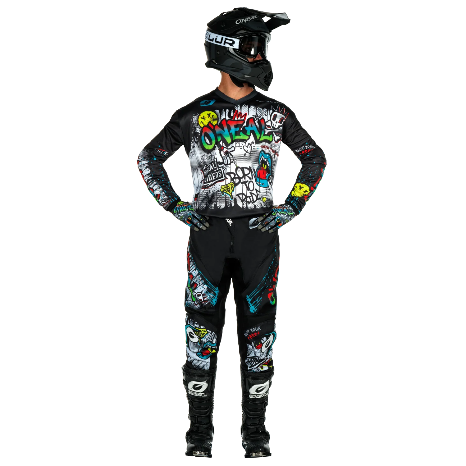 O'NEAL Element Rancid Jersey Black/White - Image 3