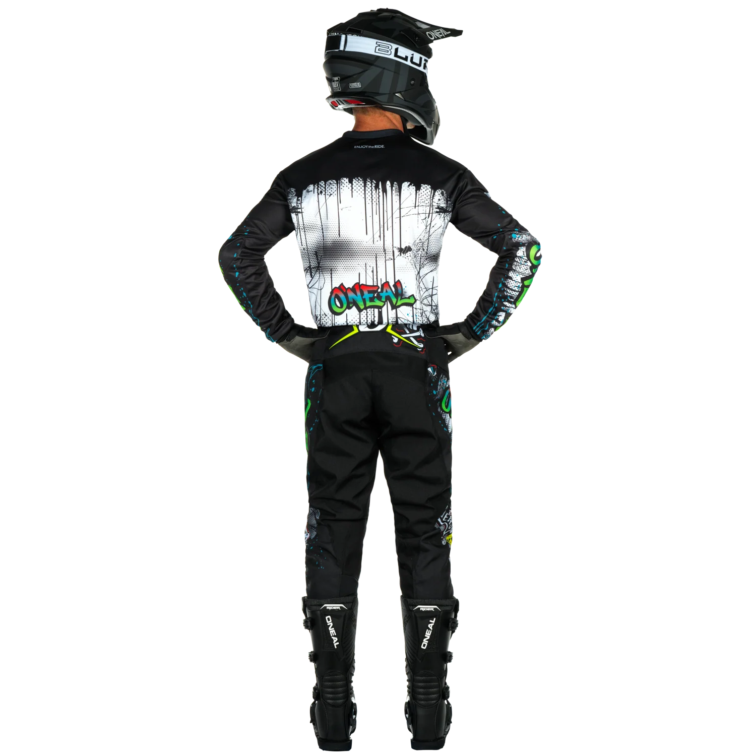 O'NEAL Element Rancid Jersey Black/White - Image 4