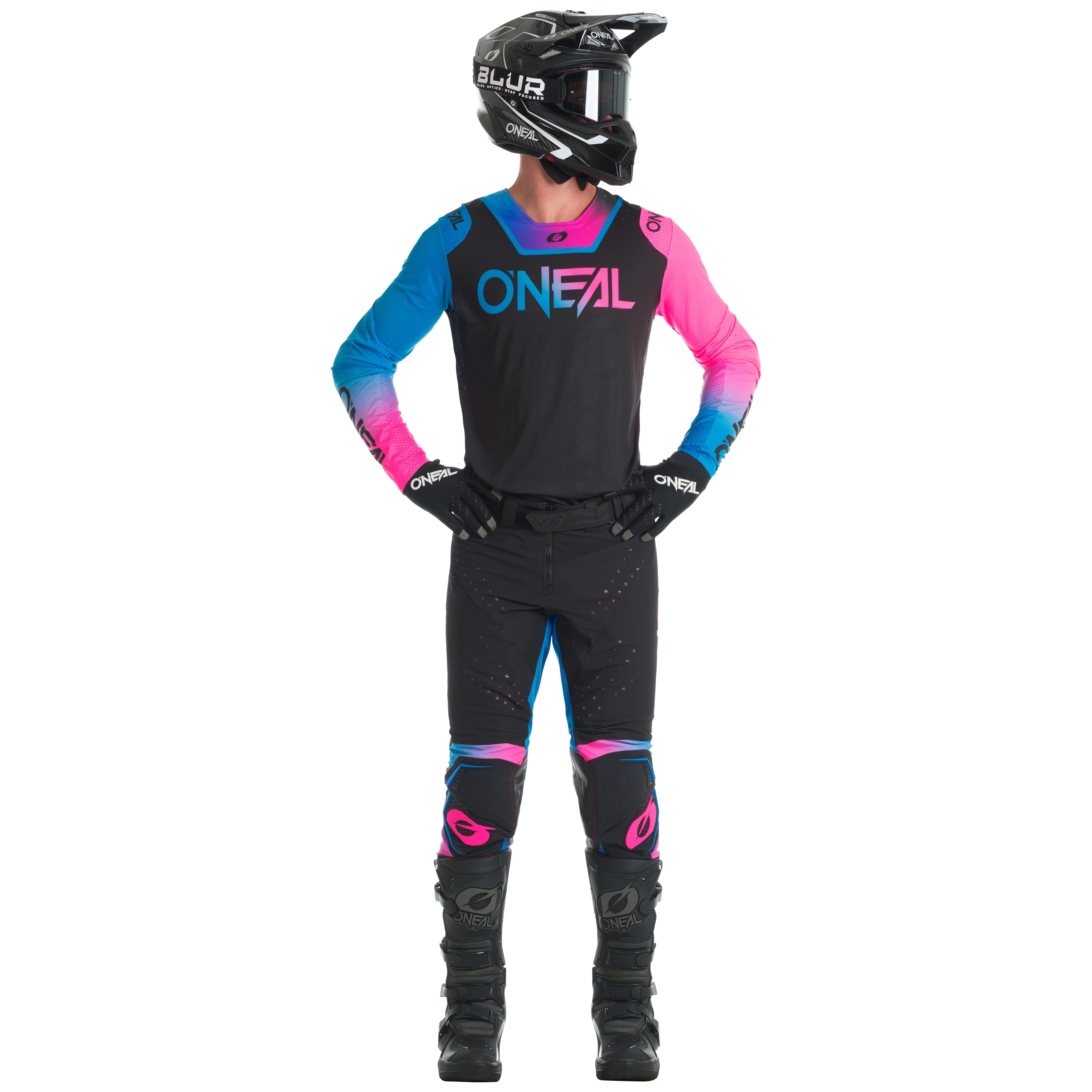 Prodigy Jersey Black/Neon Pink - Image 3
