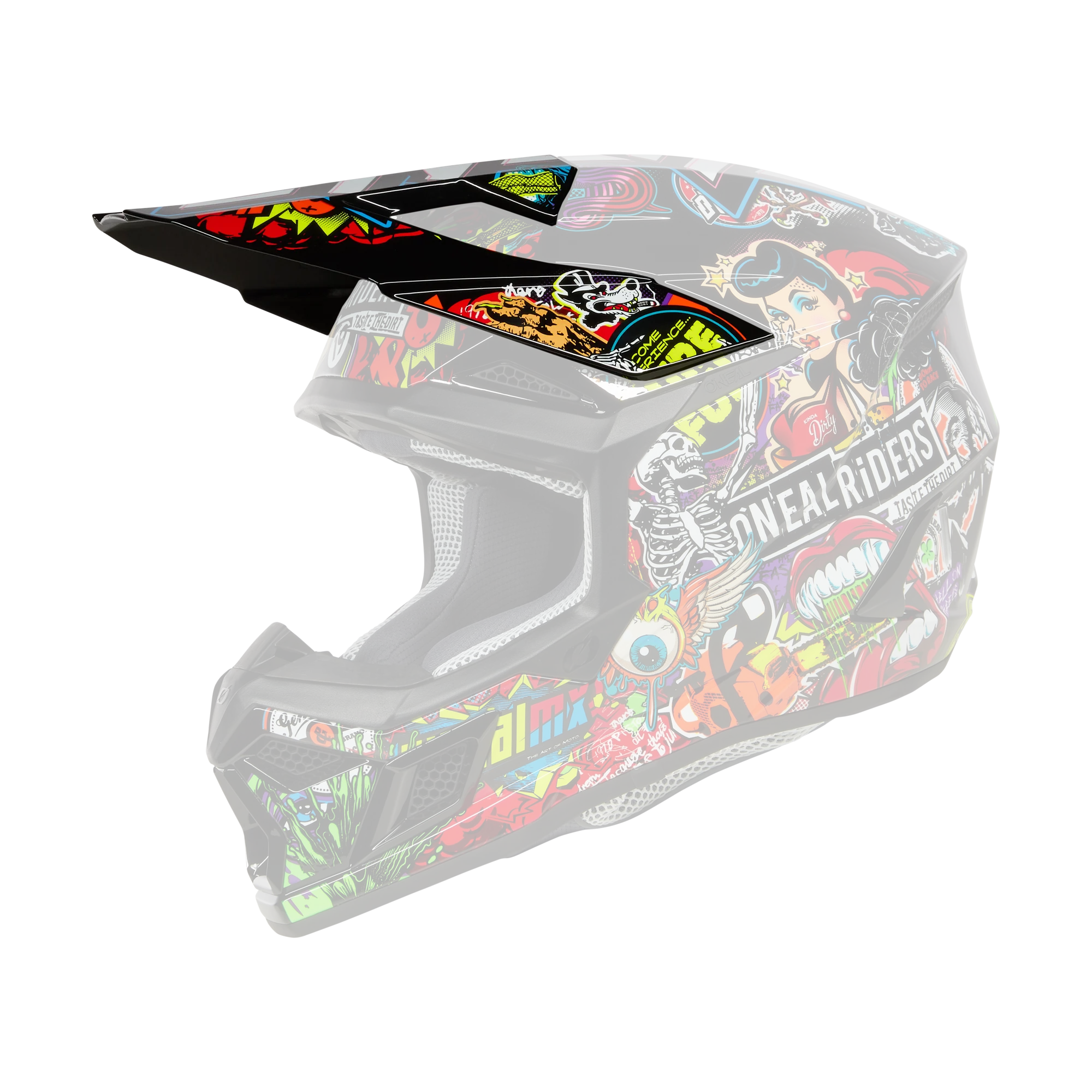 Replacement 3 SRS Crank Multi Visor