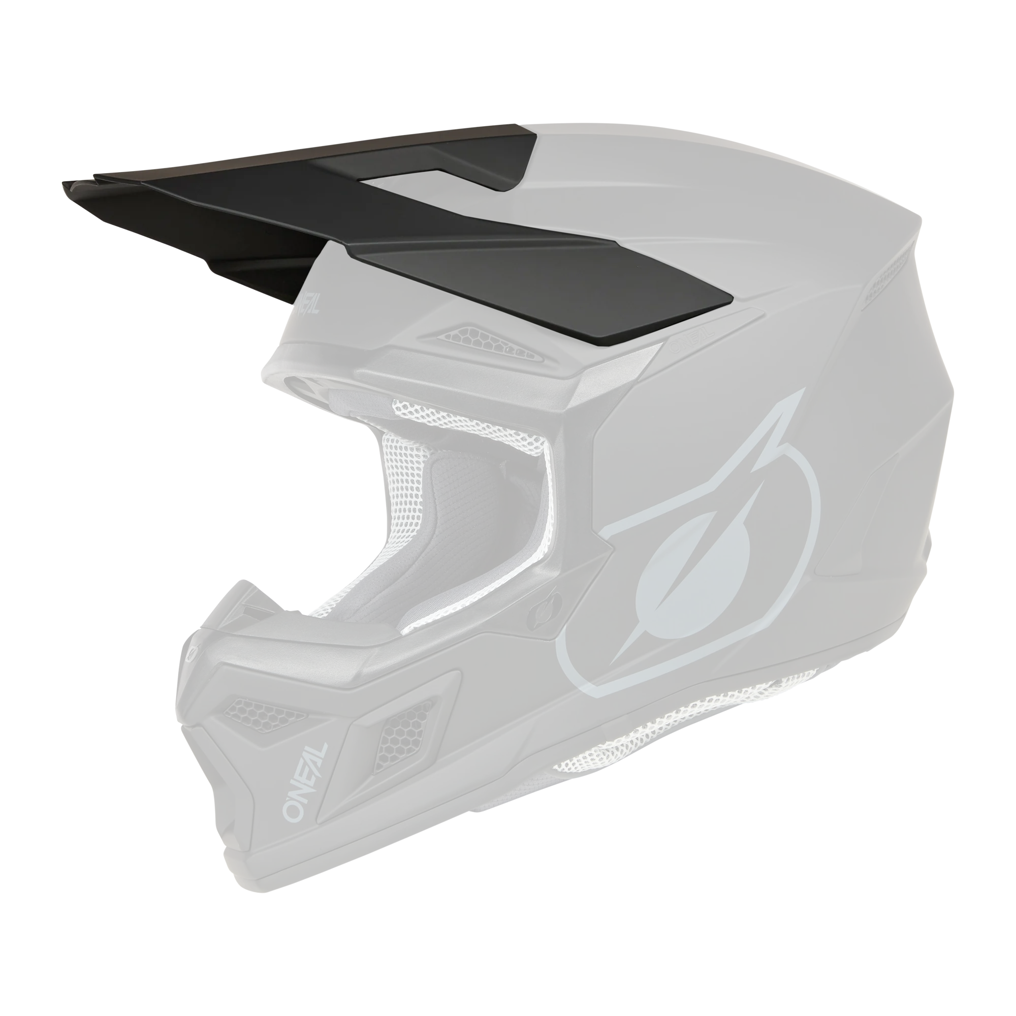 Replacement 3 SRS Solid Black Visor