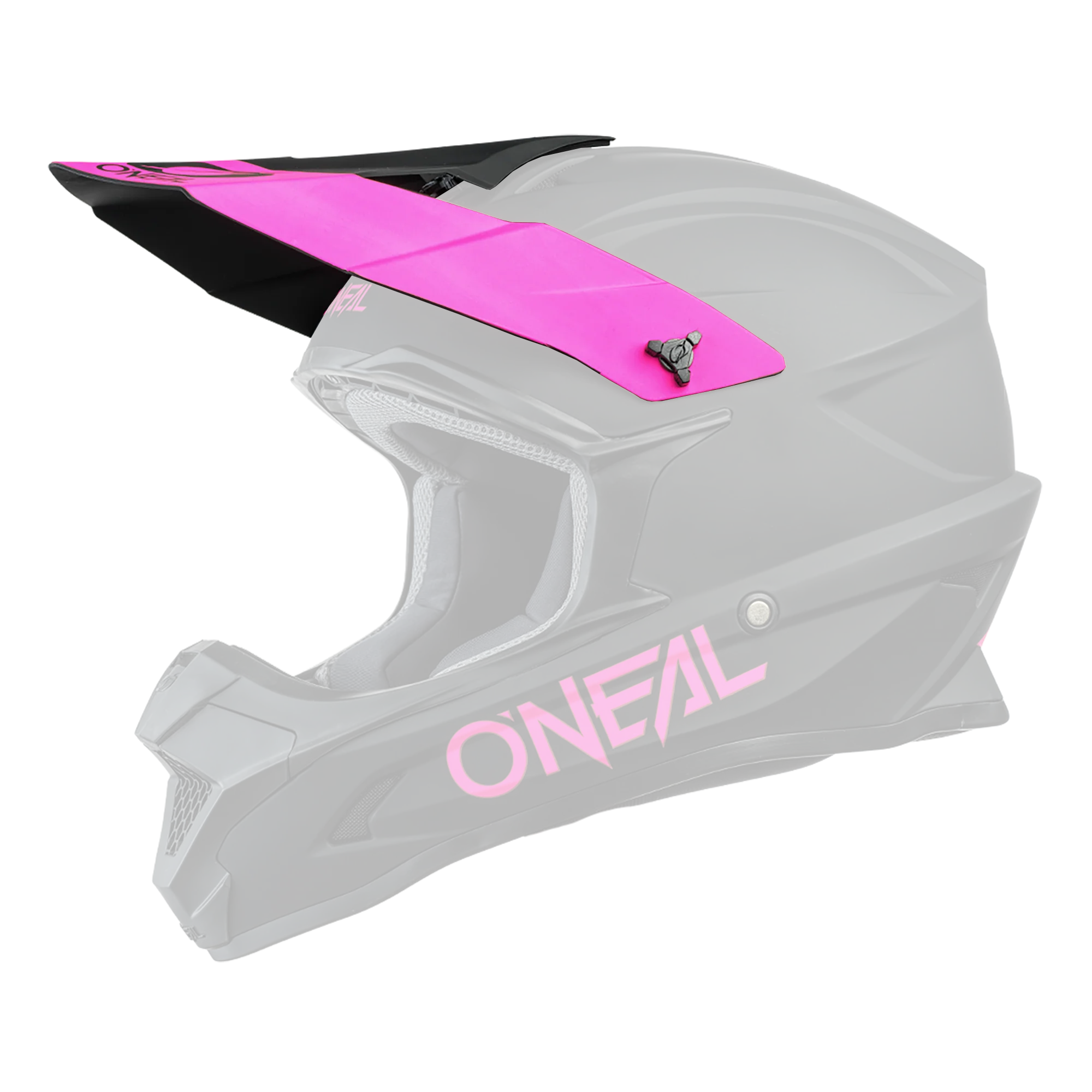 Replacement Adult 1 SRS Black/Pink Helmet Visor