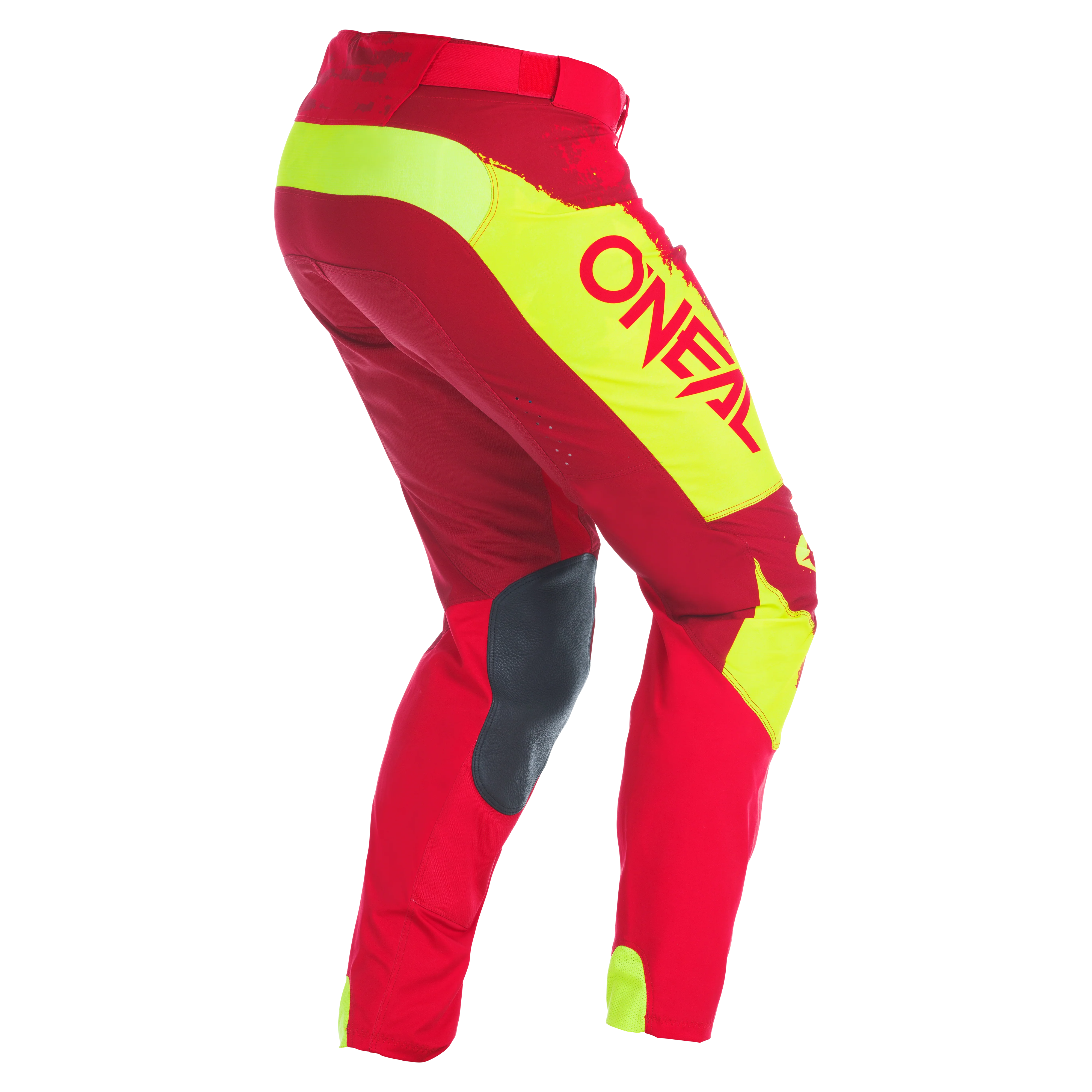 Youth Mayhem Paint Pant Red/Neon - Image 2
